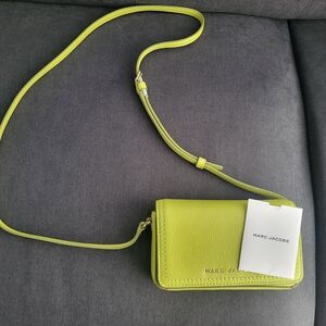 Marc Jacobs Lime Green Crossbody Bag